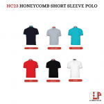 HC23 Honeycomb Short Sleeve Polo